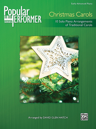 Book cover for Popular Performer -- Christmas Carols