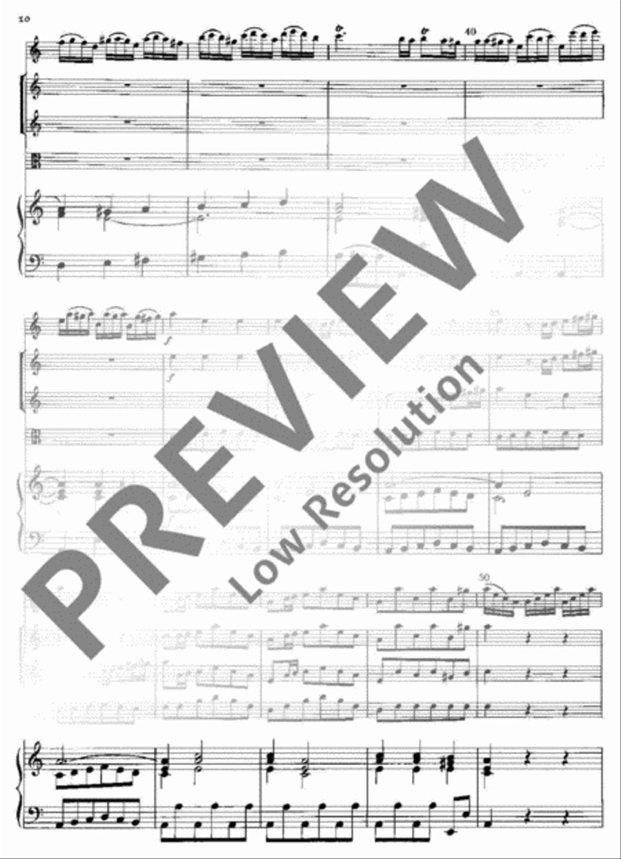 Concerto C Major Piccolo scores gallery preview page 11