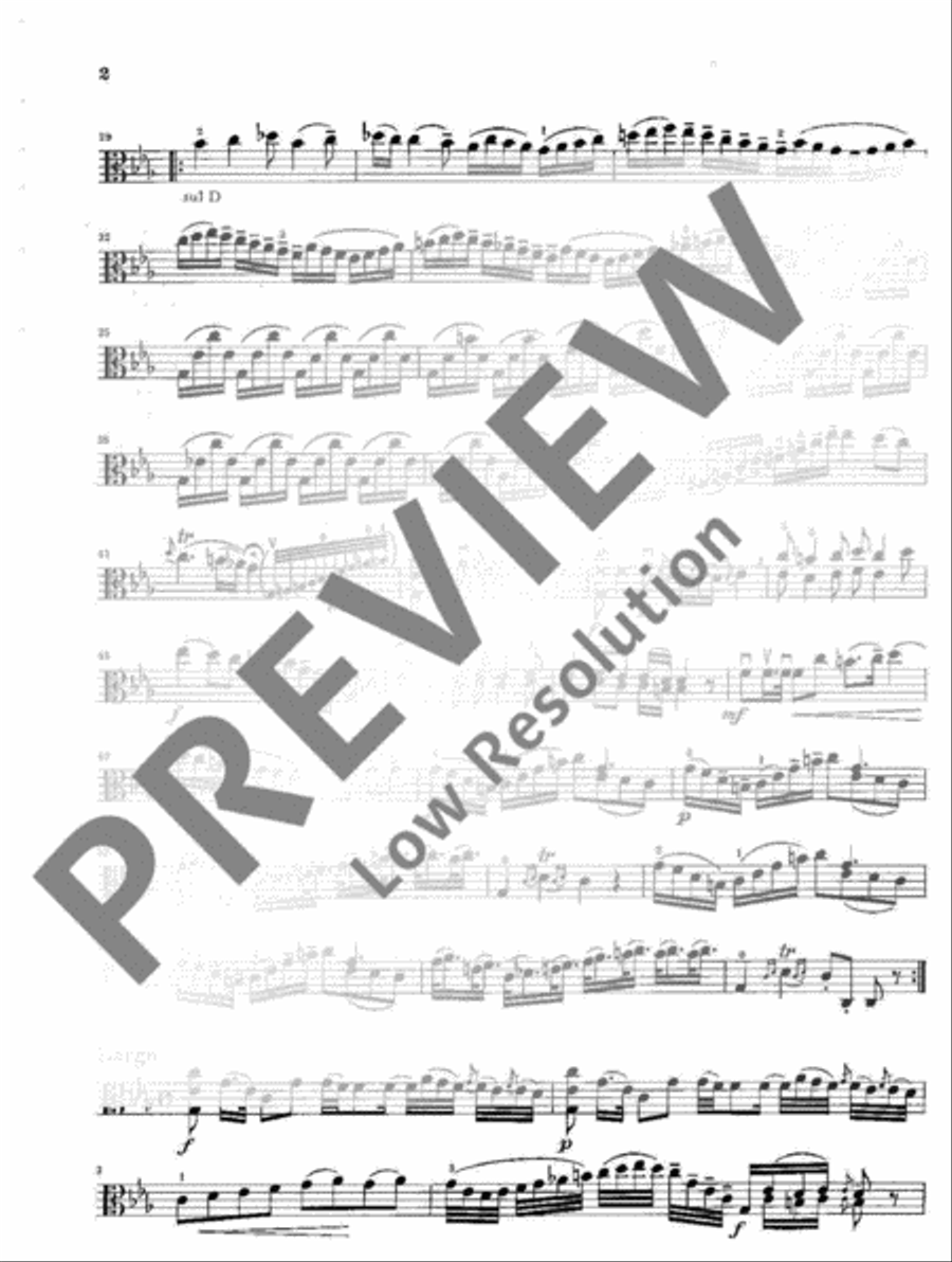 Sonata C Minor Sonata C Minor Viola scores gallery preview page 12