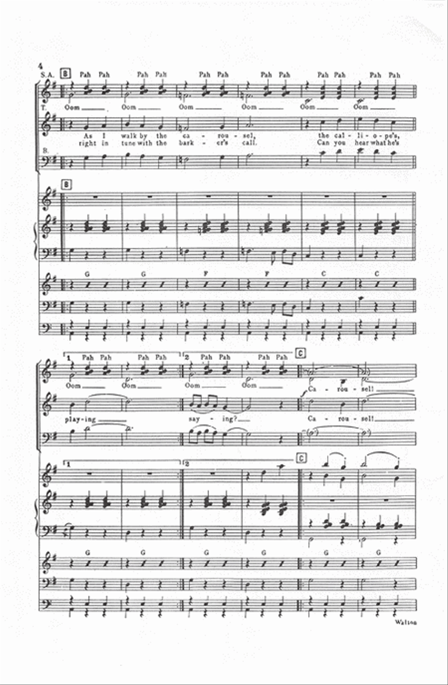 Carousel (Vocal Score) Carousel (Vocal Score) Divisi scores gallery preview page 4