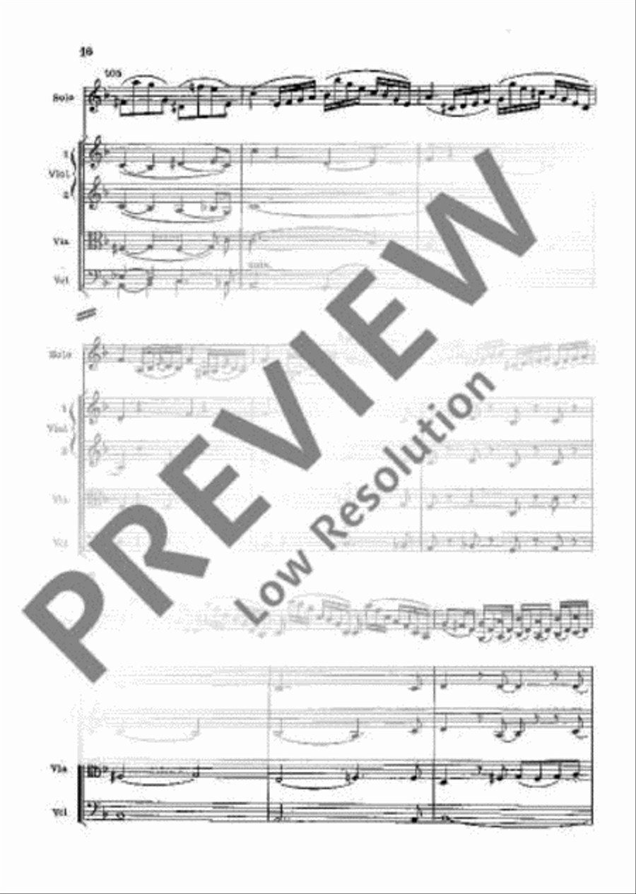 Concerto D Minor Orchestra scores gallery preview page 21