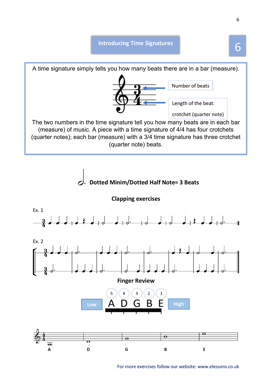 Guitar Tutor eBoox - Level 2 (Debut) Guitar Solo scores gallery preview page 5