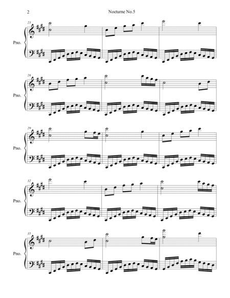 Nocturne No.5 C# minor Op.144