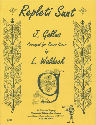 Book cover for Repleti Sunt (Lewis Waldeck)