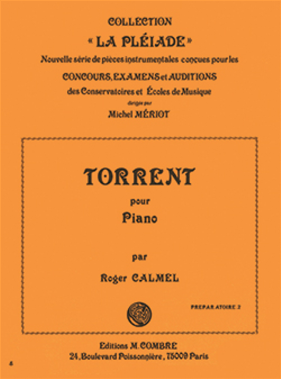Torrent Piano Solo scores gallery preview page 1