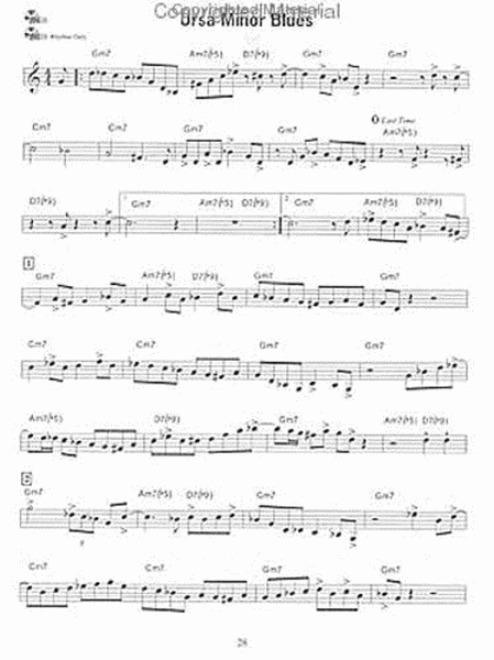 Essential Jazz Etudes...The Blues for Trumpet image number null