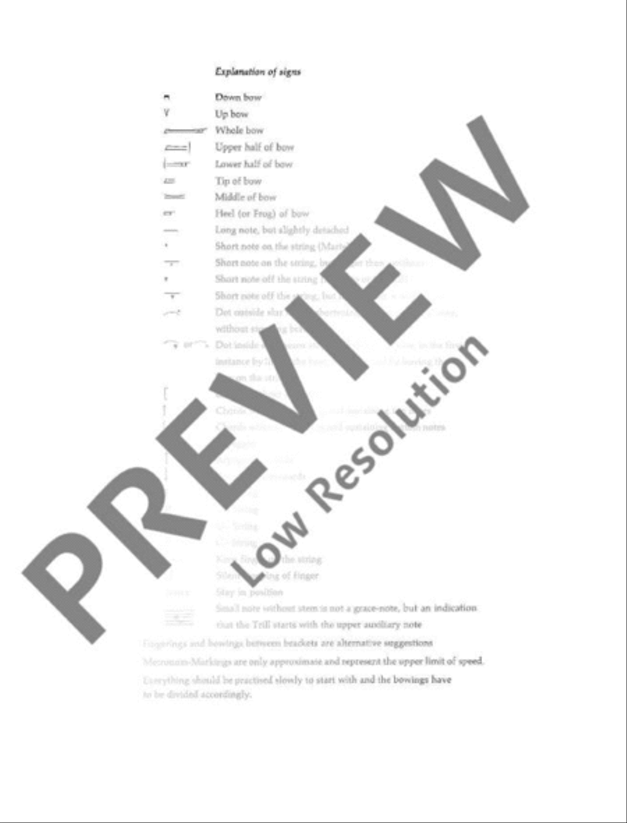 24 Caprices Viola Solo scores gallery preview page 10