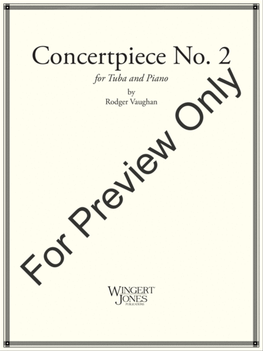 Concertpiece No. 2 Tuba scores gallery preview page 2