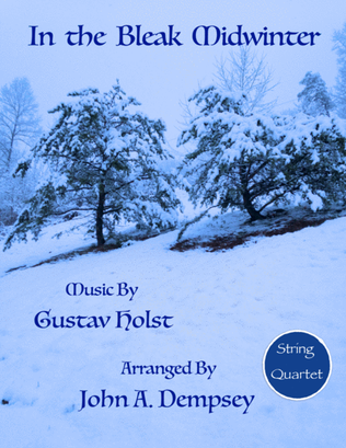 In the Bleak Midwinter (String Quartet): Two Violins, Viola and Cello