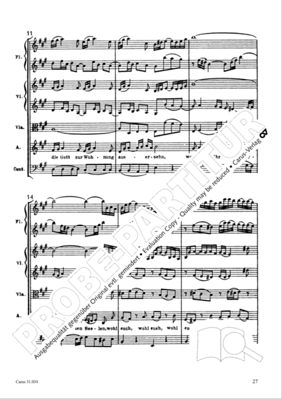 O fire everlasting (O ewiges Feuer, o Ursprung der Liebe) ATB scores gallery preview page 42