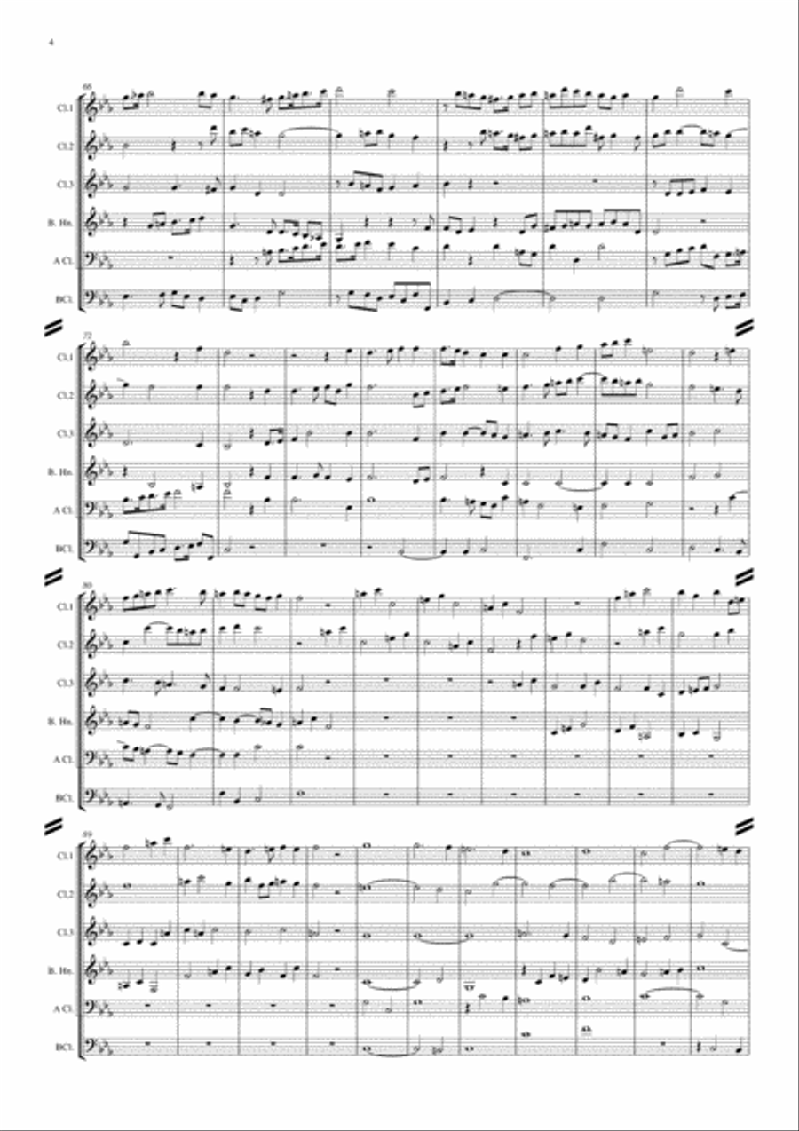 Jenkins - Fantazia No. 5 Small Ensemble scores gallery preview page 4
