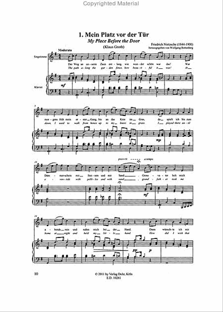 Sämtliche Lieder Voice scores gallery preview page 2