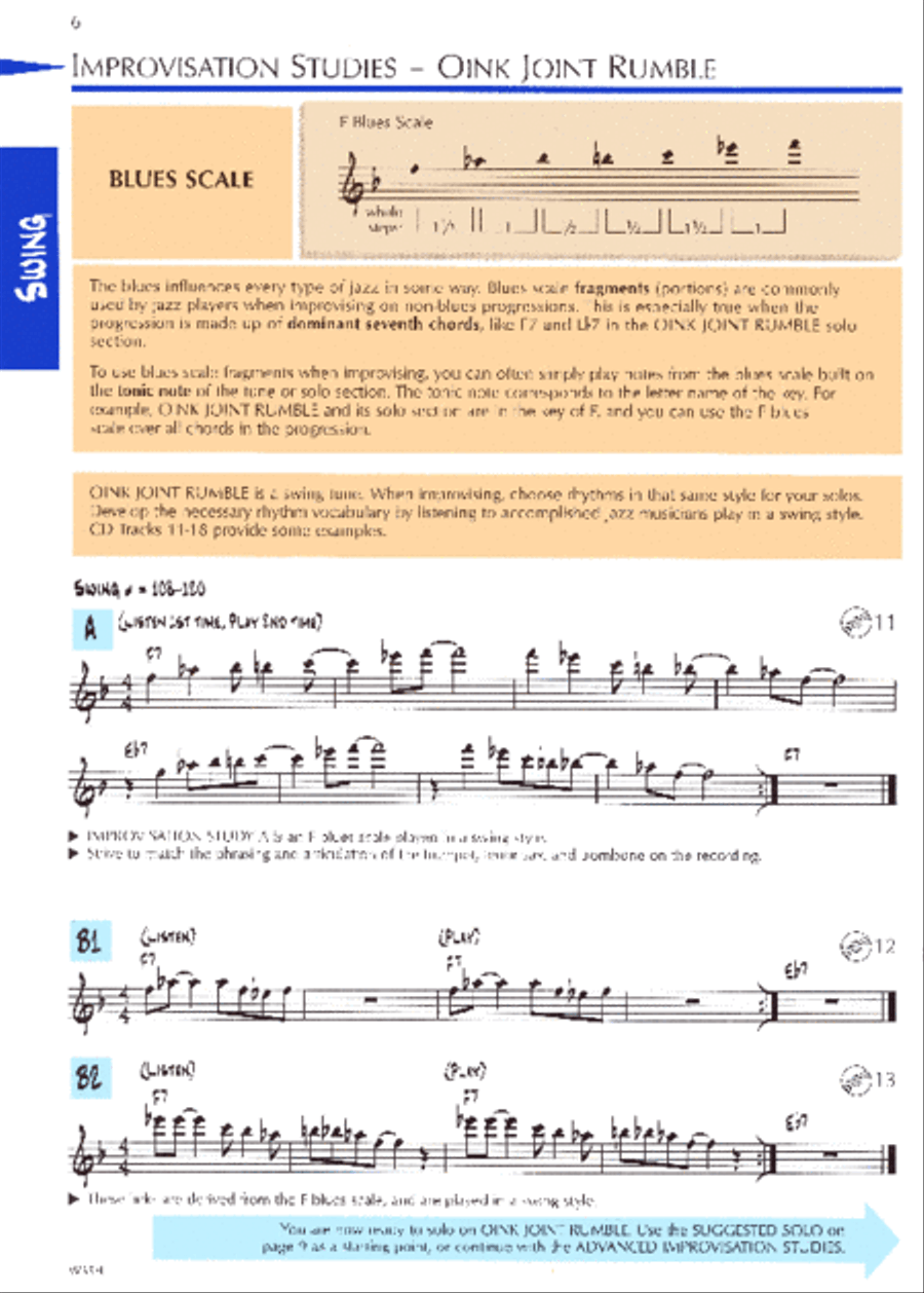 Standard of Excellence Advanced Jazz Ensemble Book 2, Flute Jazz Ensemble scores gallery preview page 2