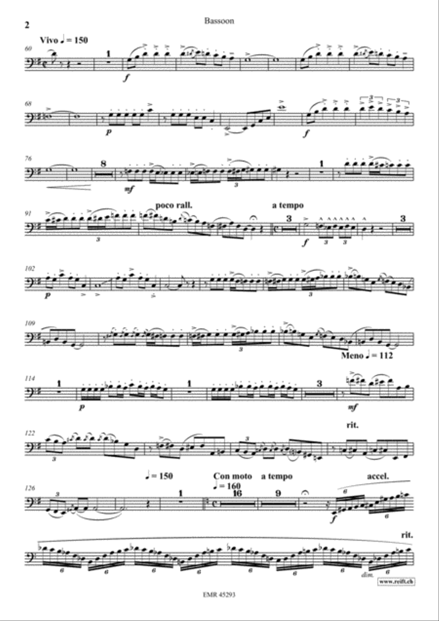 Rhapsody In Blue Bassoon Solo scores gallery preview page 3