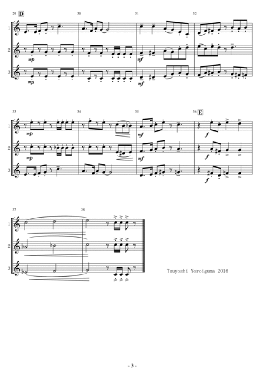 Zip-A-Dee-Doo-Dah Trumpet Solo scores gallery preview page 3