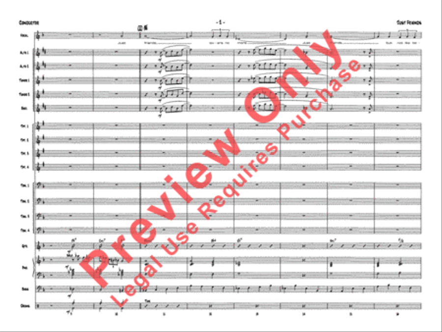 Just Friends Jazz Ensemble scores gallery preview page 5