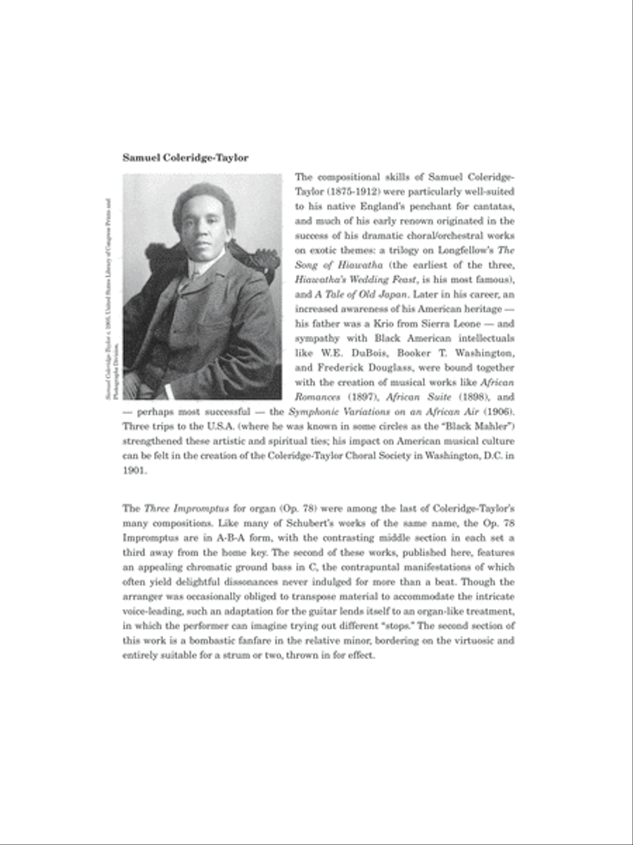 GFA Spotlight Series, Impromptu II Classical Guitar scores gallery preview page 3