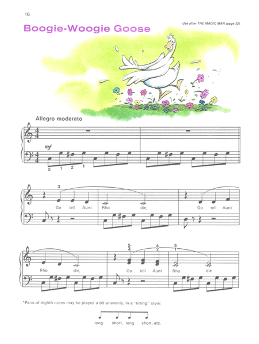 Alfred's Basic Piano Course Fun Book, Level 1B Piano Method scores gallery preview page 3