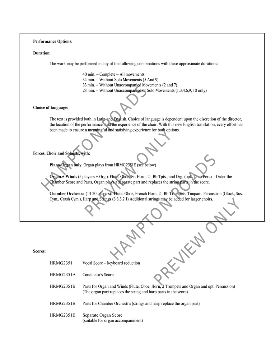 Requiem (SATB) Requiem (SATB) 4-Part scores gallery preview page 9