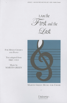 Book cover for I Am the First and the Last - SATB