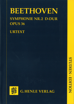 Book cover for Symphony No. 2 In D Major Op. 36
