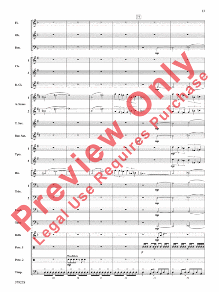 Cut to the Chase Cut to the Chase Concert Band scores gallery preview page 14