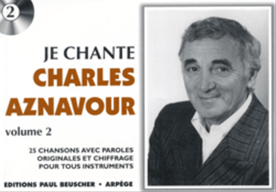 Je chante Aznavour - Volume 2 Voice scores gallery preview page 1