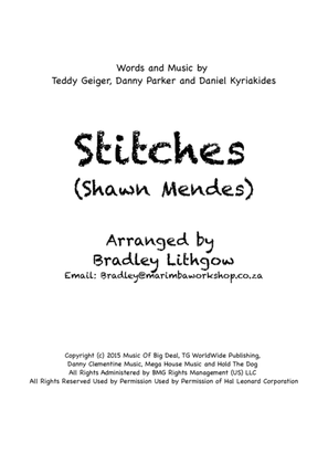Book cover for Stitches