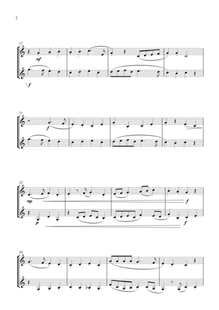 Deck the Halls (for euphonium duet(Bb treble, 3 or 4 valved), suitable for grades 2-6) image number null