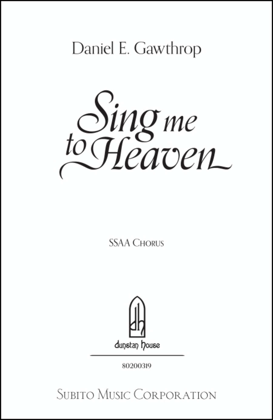 Sing Me to Heaven SSAA scores gallery preview page 1