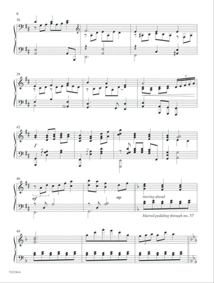 High King of Heaven Piano Solo scores gallery preview page 6