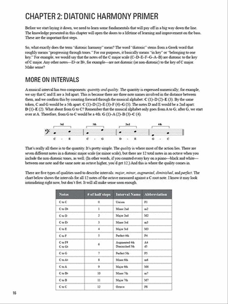 Bassist's Guide to Scales Over Chords Collection / Songbook scores gallery preview page 3