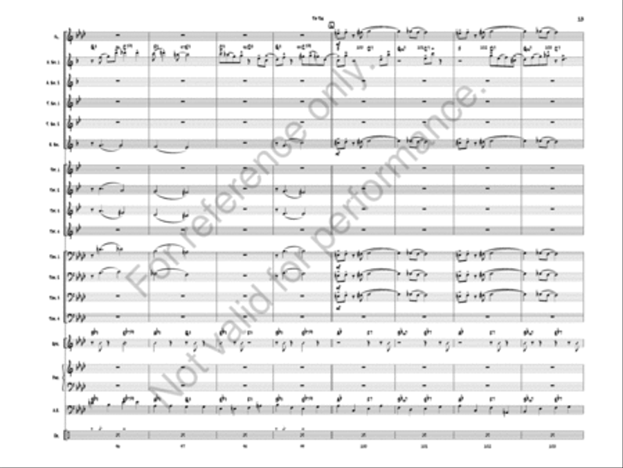Tip Toe Jazz Ensemble scores gallery preview page 16