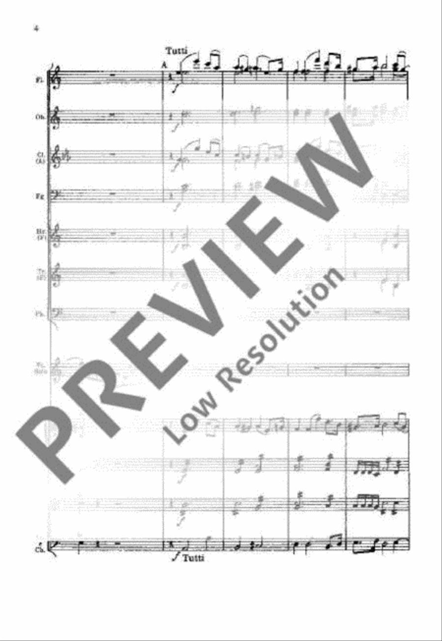 Concerto A minor Concerto A minor Orchestra scores gallery preview page 15
