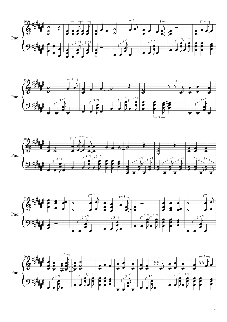 Swing Life Away Swing Life Away Piano Solo scores gallery preview page 3