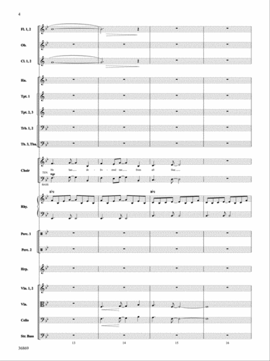 Made Me Glad Choir scores gallery preview page 5