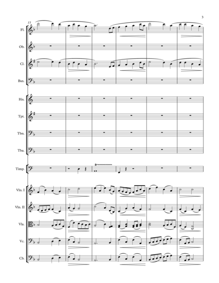 Three English Folksongs for Orchestra