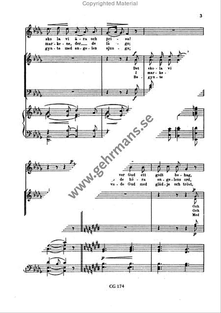 Julsang 4-Part scores gallery preview page 4