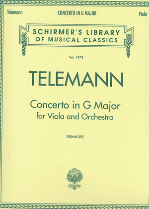 Book cover for Concerto in G