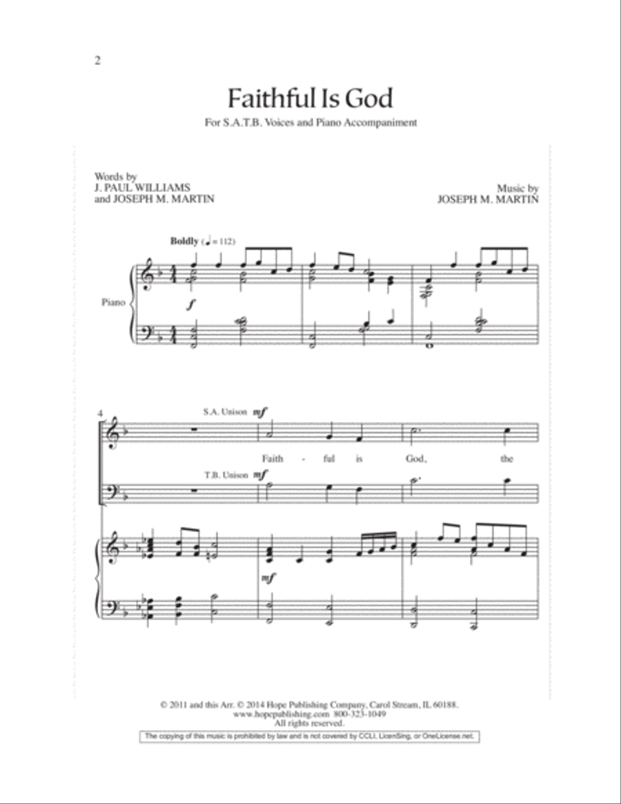 Worship Openers: Introits that Work!, Vol. 2 4-Part scores gallery preview page 4