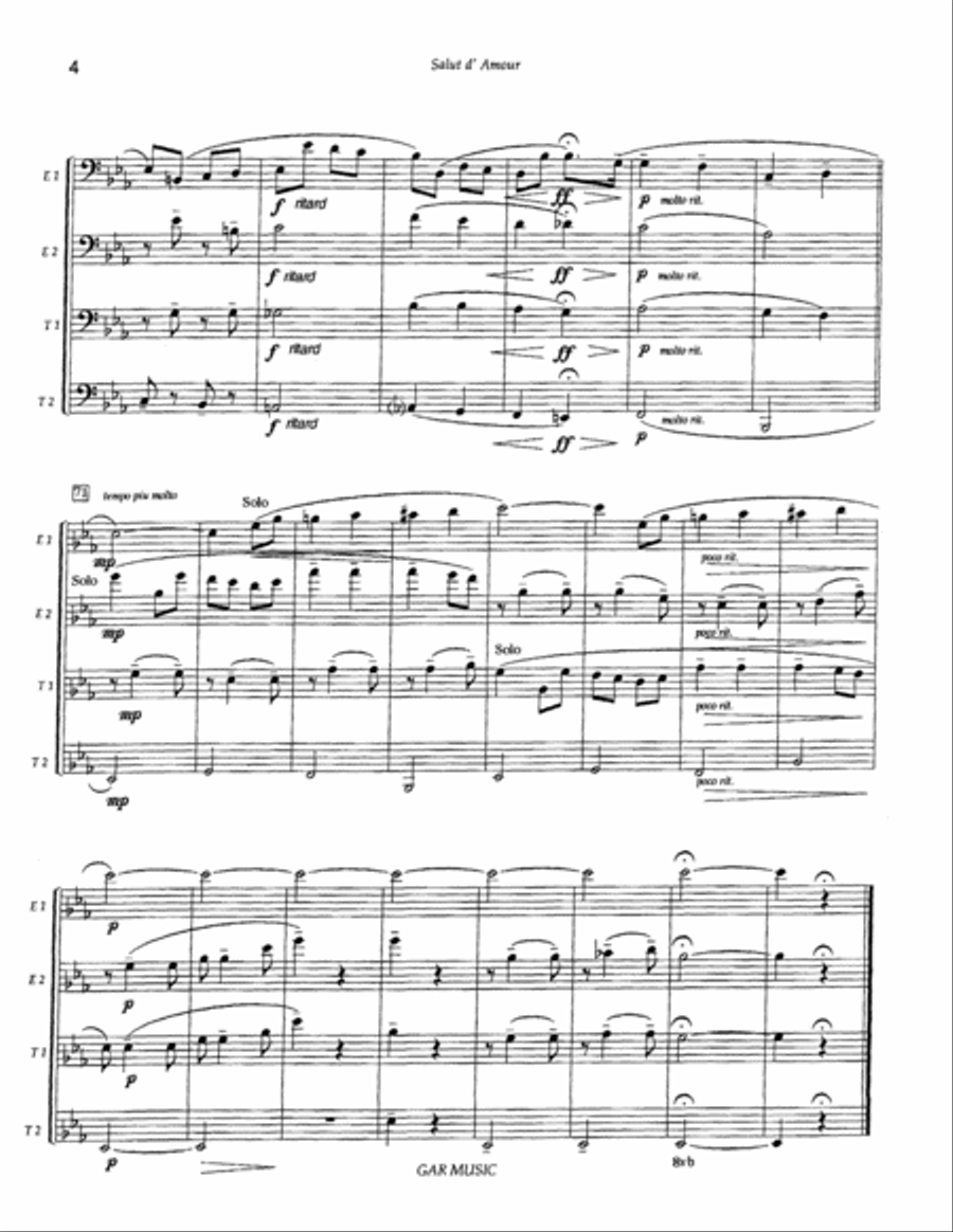 Salut d'Amour EETT scores gallery preview page 5