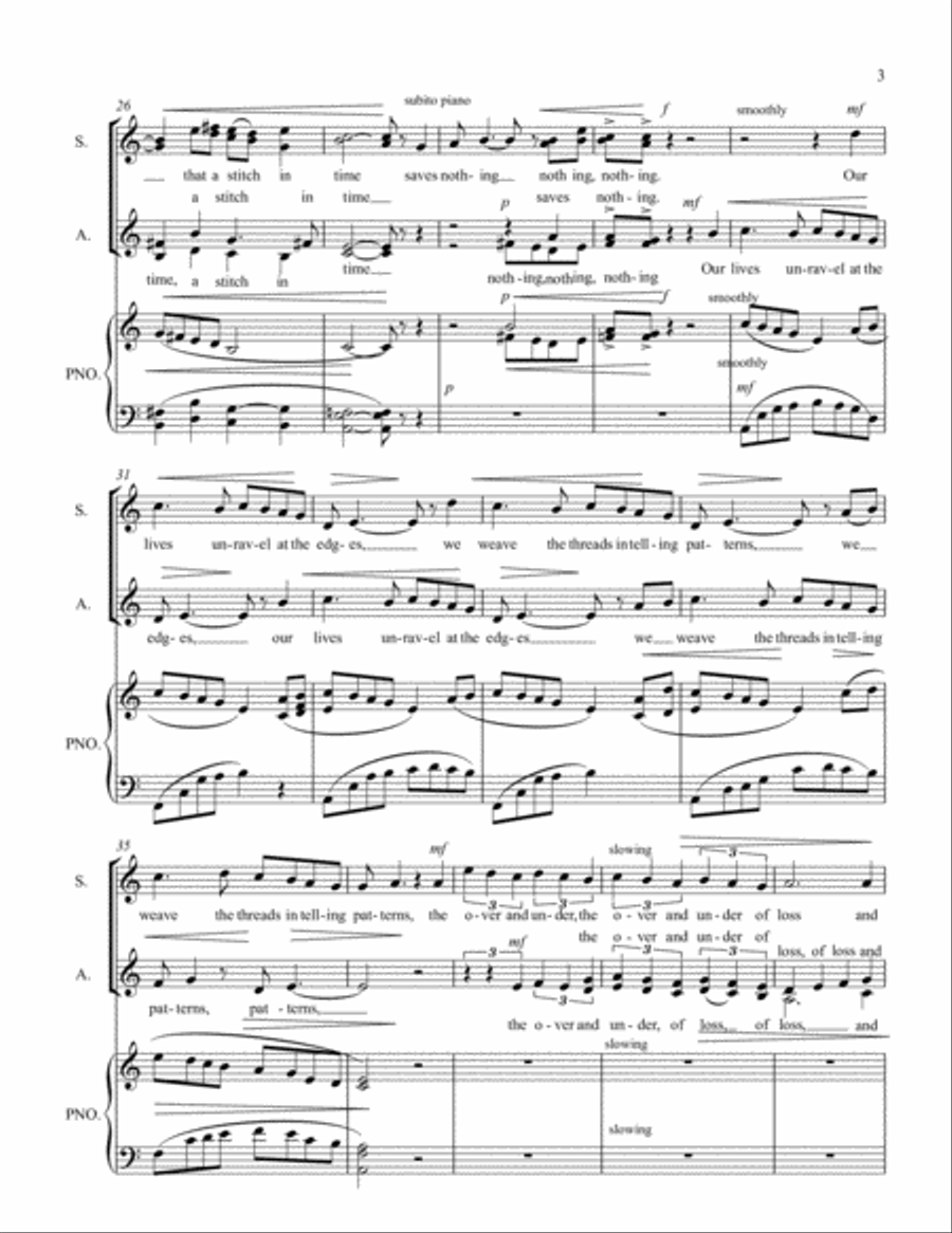 I Have Learned SSAA scores gallery preview page 3