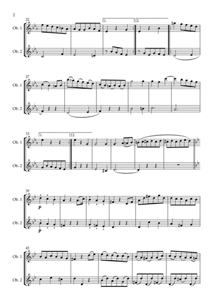 15 Beginner/Intermediate Duets for Oboe image number null