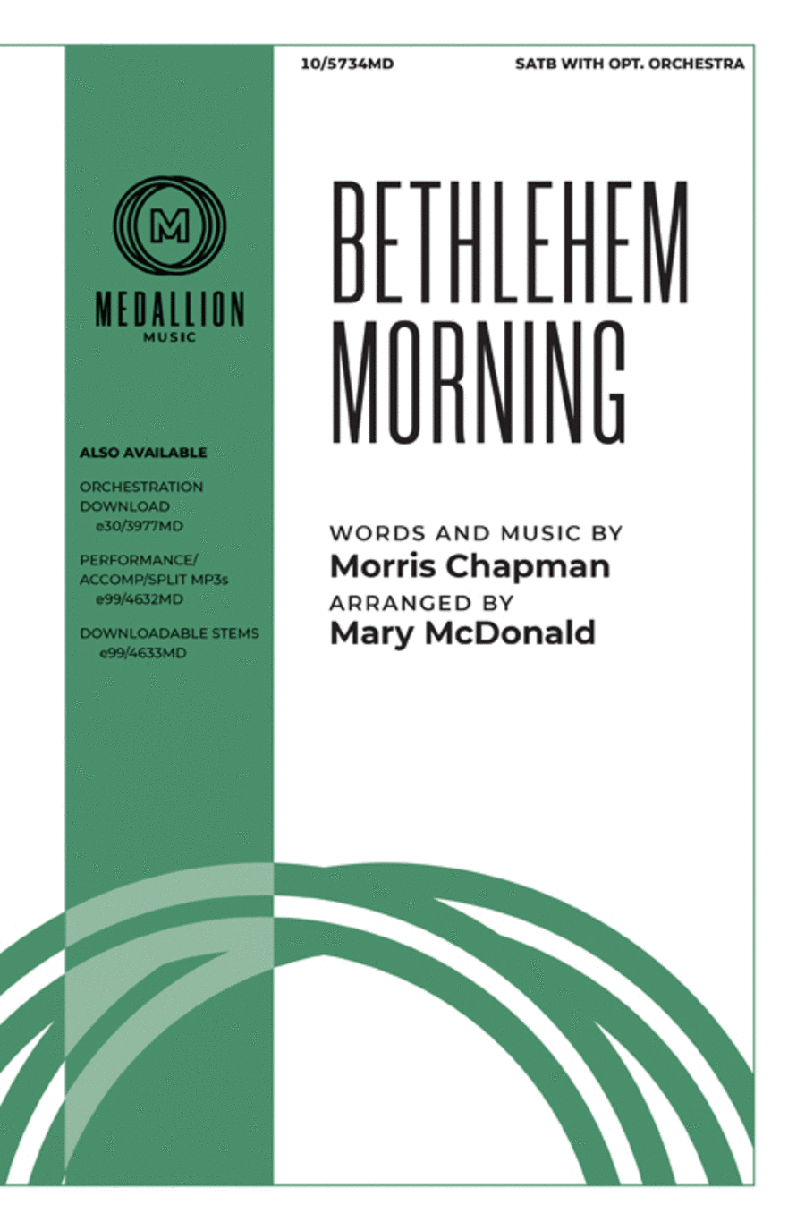 Bethlehem Morning 4-Part scores gallery preview page 1