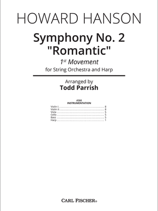Book cover for Symphony No. 2 "Romantic"