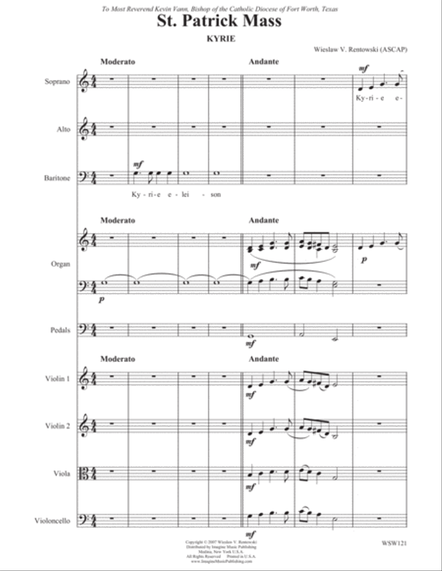St. Patrick Mass SAB scores gallery preview page 3
