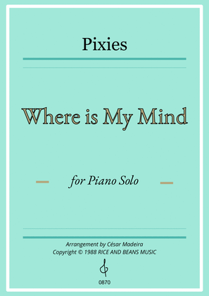 Book cover for Where Is My Mind?