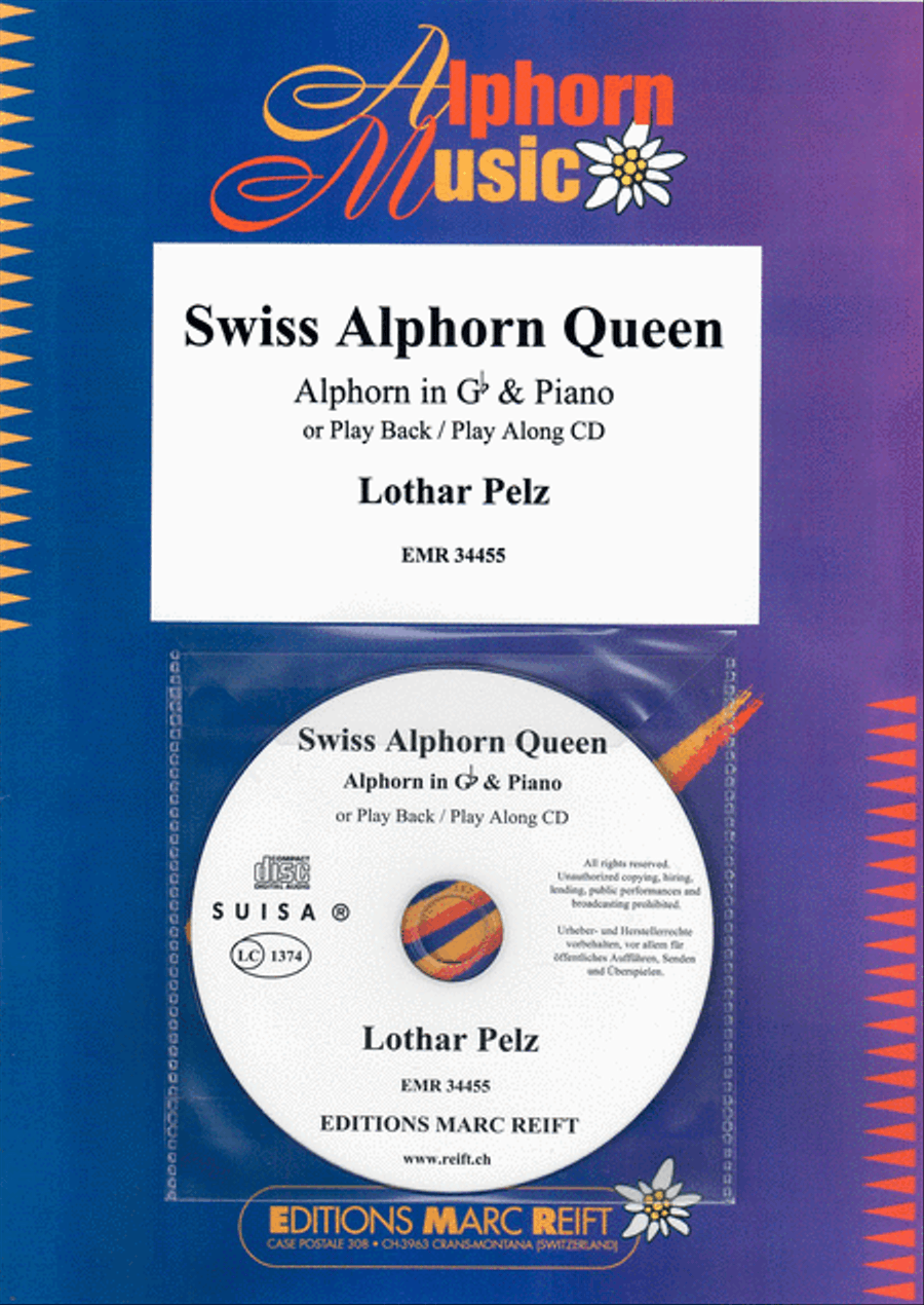 Swiss Alphorn Queen Piano Accompaniment scores gallery preview page 1