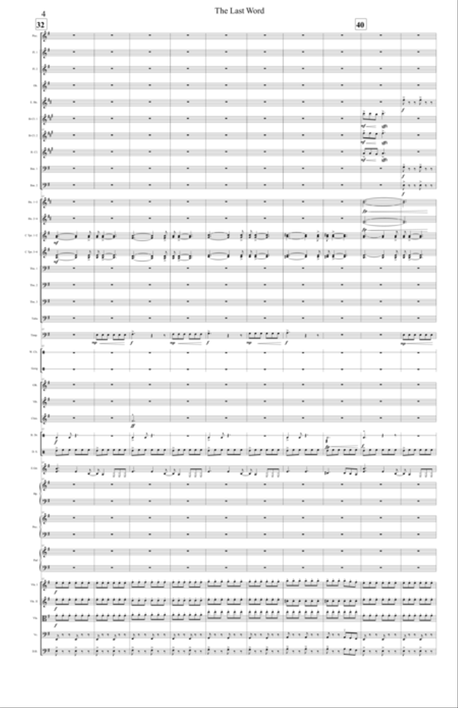 The Last Word The Last Word Small Ensemble scores gallery preview page 4