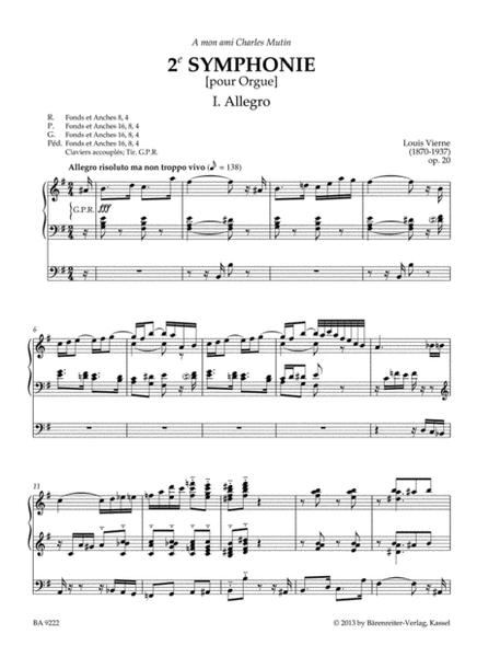 Second Symphony op. 20 (1902/03)